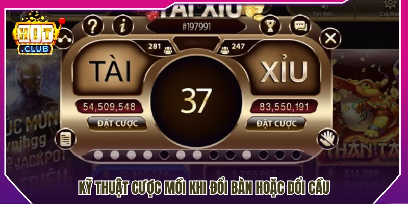 Phương pháp chơi tài xỉu thông minh đặt cược thử