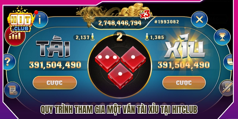 Các bước tham gia một ván chơi